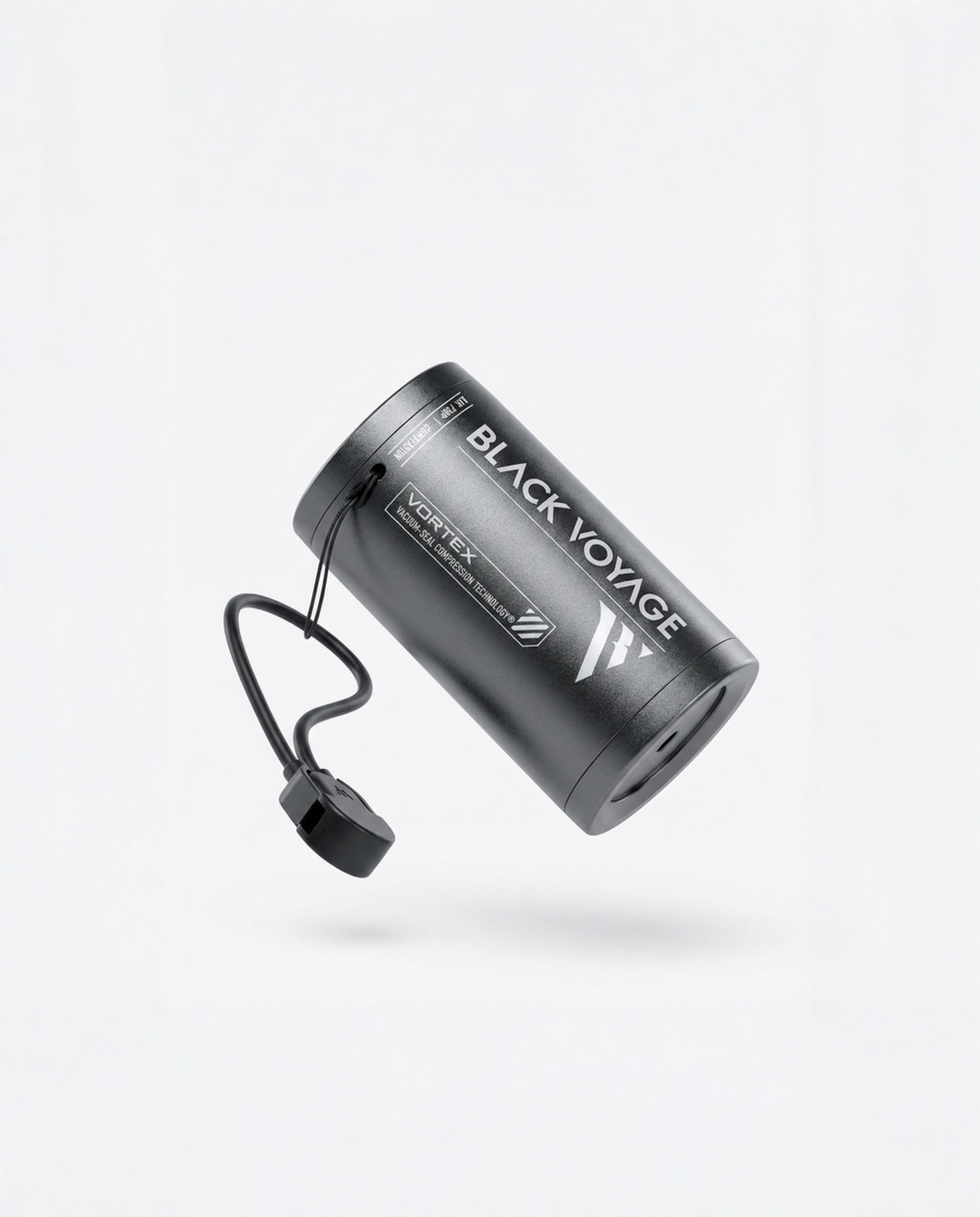 Vortex Diaphragm Pump 60kPa - USB-C Pocket Pump – Black Voyage