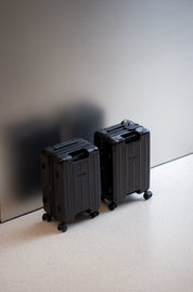 AirCabin Vortex Vacuum - Seal Carry - On Suitcase (BLK.) - BlackVoyage
