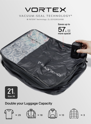 21L Vortex Seal Compression Travel Bag