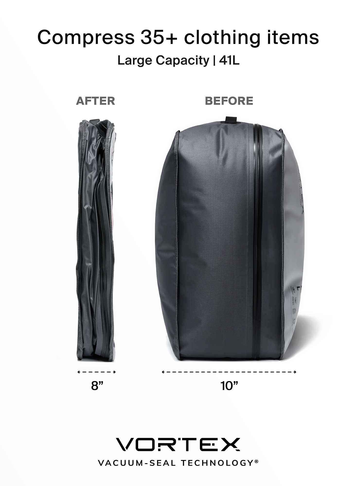 41L Vortex Seal Compression Travel Bag