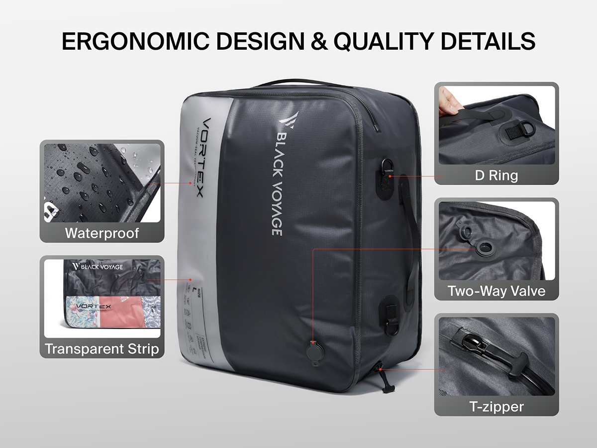 41L Vortex Seal Compression Travel Bag