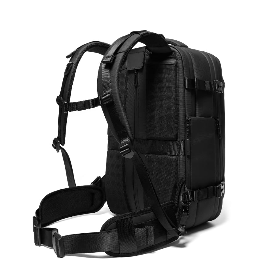 Zephyr Pro 60L - Vacuum-Seal Travel Backpack – Black Voyage