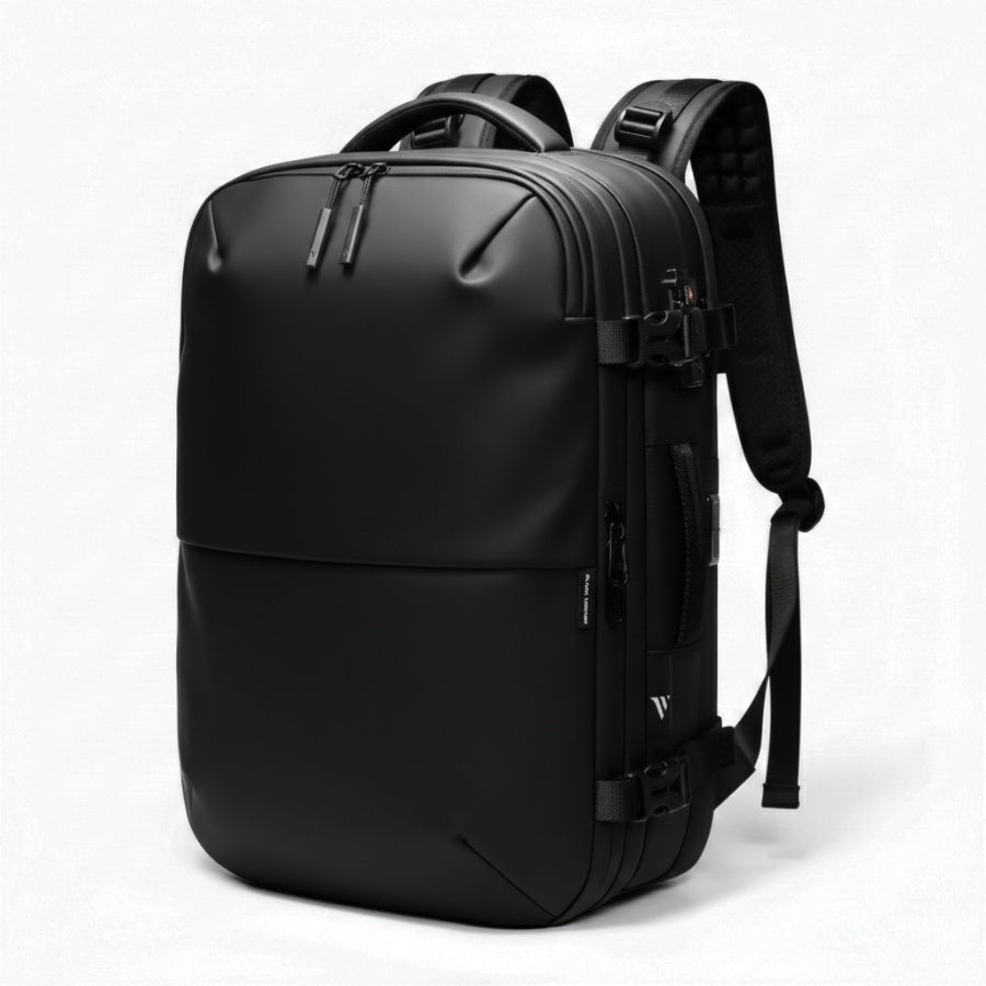 【極美品】Aer ブラックバックパック Aero 60L Vacuum-Seal Air Compression Travel Backpack – Black Voyage