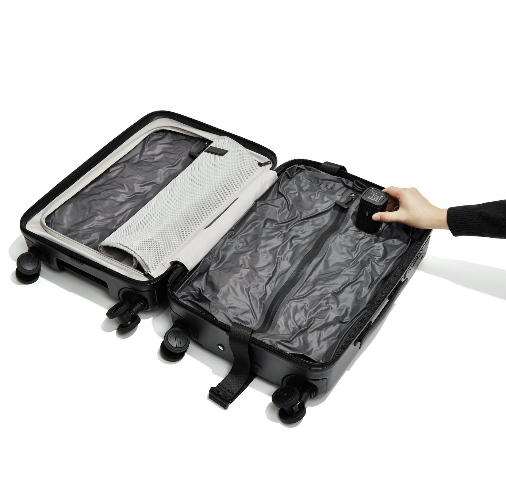 20" AirCabin PRO - 80L Carry-On Vortex Vacuum-Seal Air Compression Suitcase