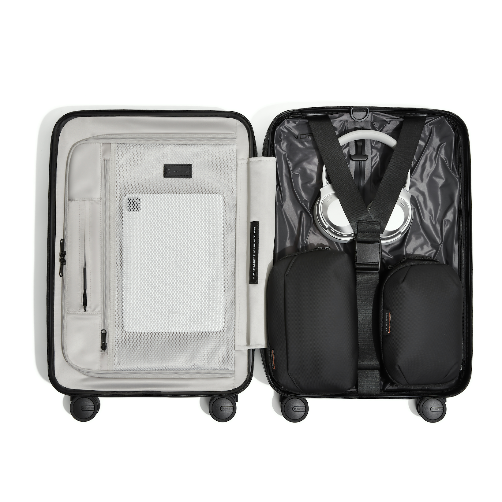 20" AirCabin PRO - 80L Carry-On Vortex Vacuum-Seal Air Compression Suitcase