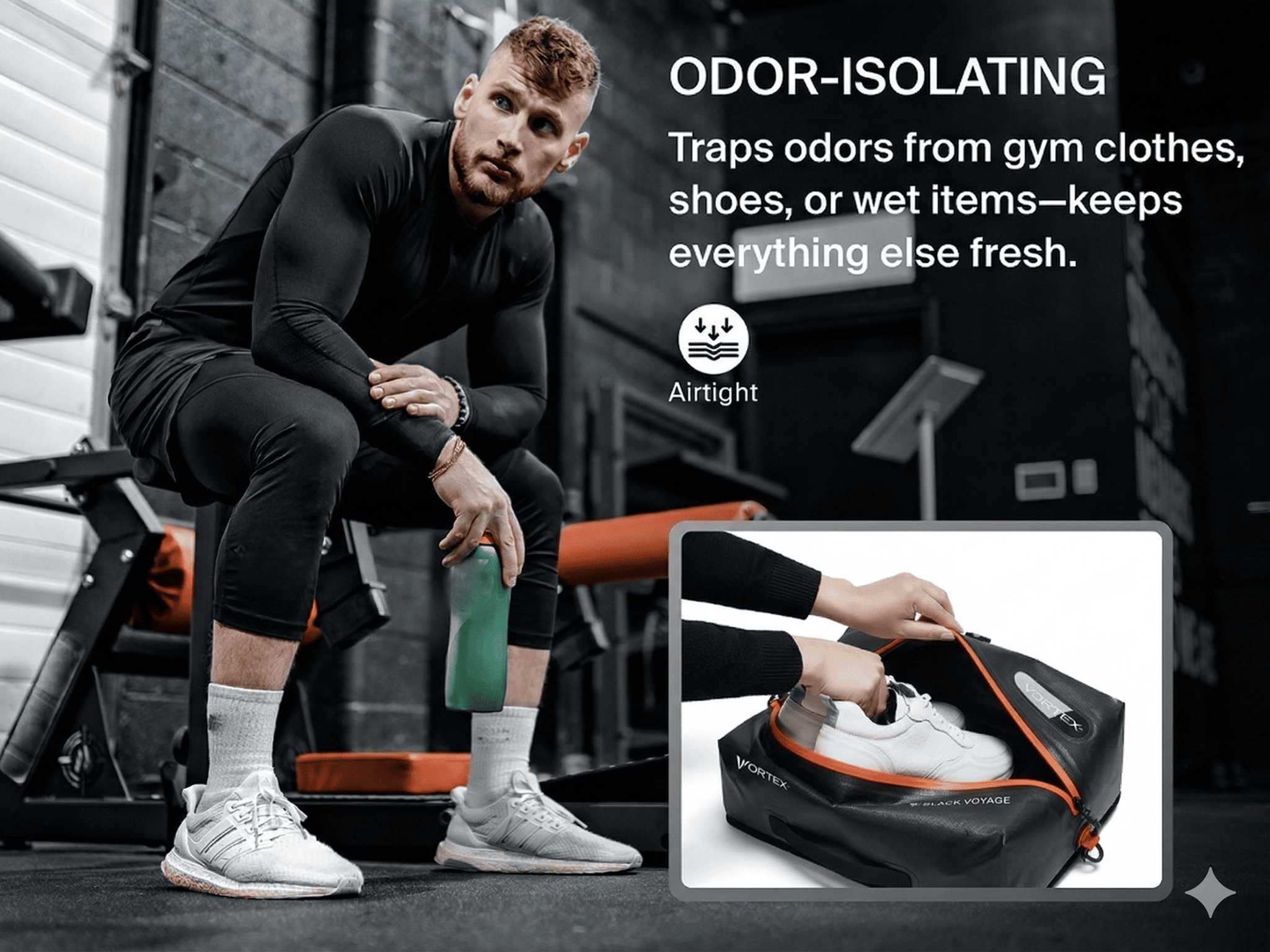 18L Vortex Seal Compression Travel Cube