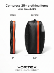 21L Vortex Seal Compression Travel Cube