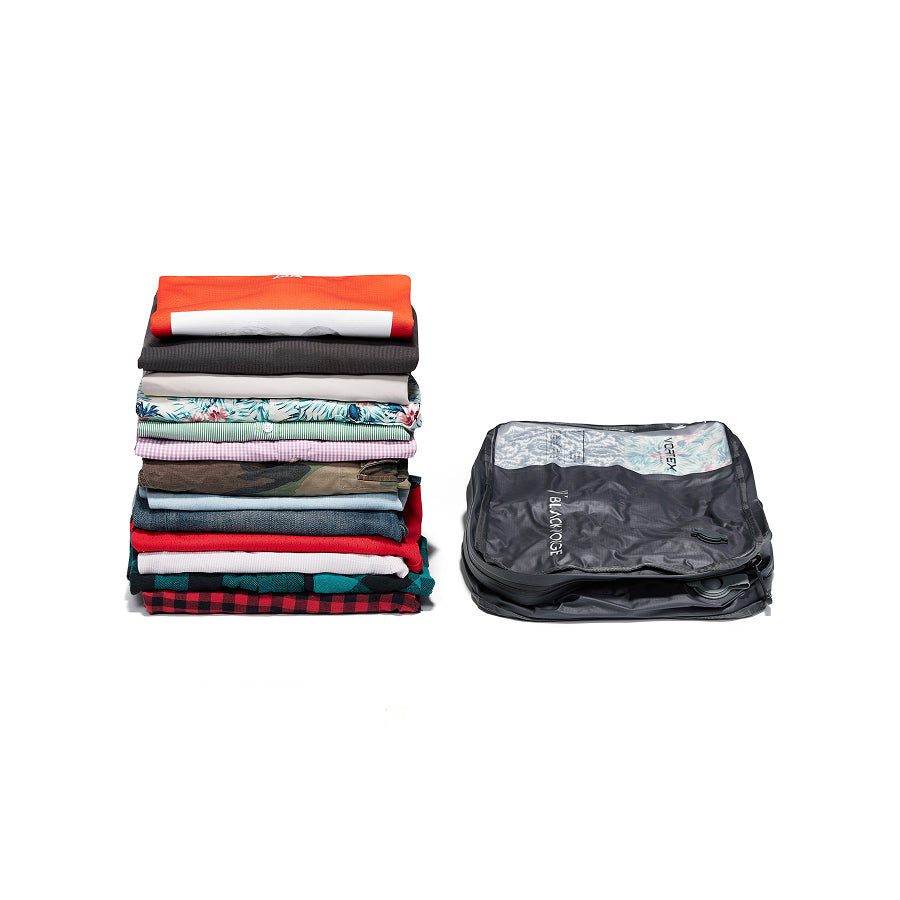 21L Vortex Seal Compression Travel Cube – Black Voyage