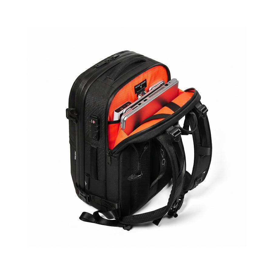 backpack for international air travel VGCUB Large with Storage Compression Seal Bags Clothing with Pump Vacuum System Carry on Personal Item Work Business Vacpack Laptop Backpack for Women Men Black : Electronics a trolley strap that makes the backpack easy to carry The Pakt Travel Backpack -