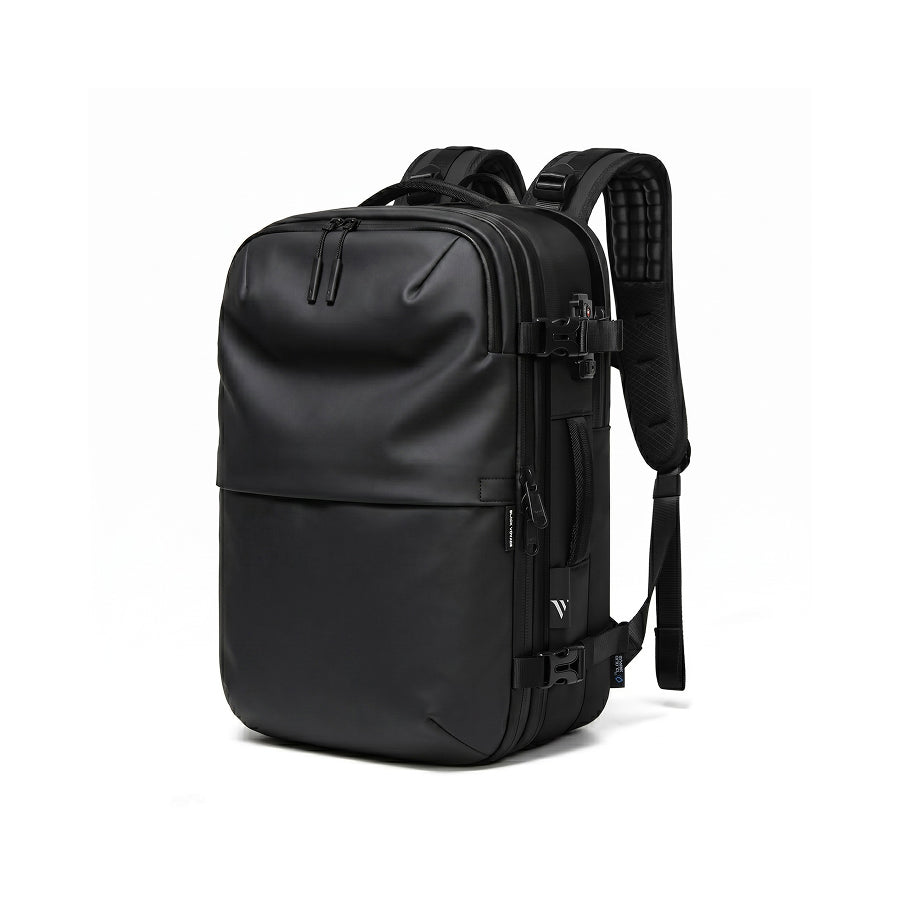 activair polyester 21 ltrs black laptop backpack JARWAM 17" Travel Backpack, Airline Approved Computer Bag, Every journey inspires a new chapter. Travelpro Altitude Slim Expandable Laptop