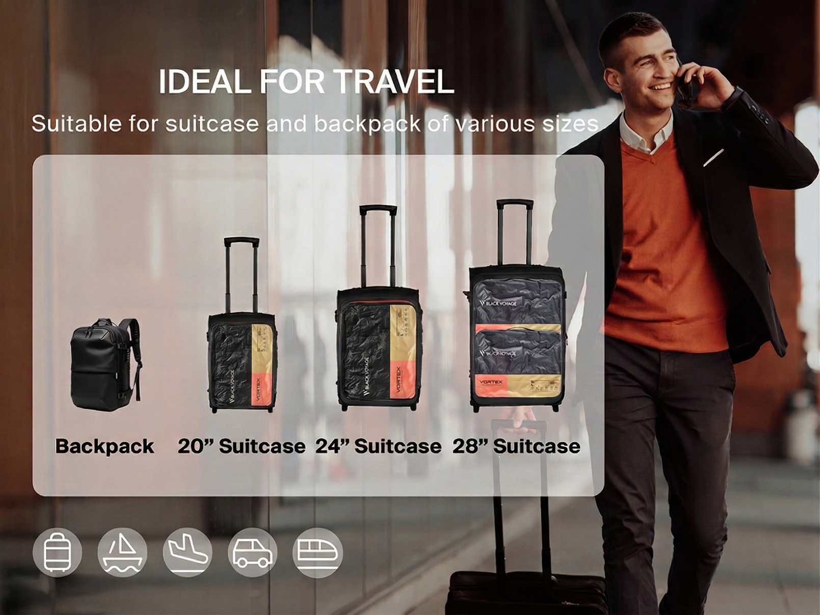 41L Vortex Seal Compression Travel Cube